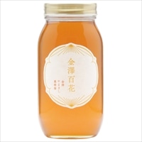 金澤やまぎし養蜂場 金澤百花 はちみつ 百花蜂蜜〔1000g〕国産はちみつ