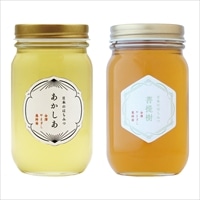 金澤やまぎし養蜂場 国産はちみつ 食べ比べセット〔あかしあ・菩提樹 各300g〕国産はちみつ