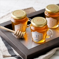 金澤やまぎし養蜂場 世界のはちみつ 食べ比べセット〔百花・オレンジ・コーヒー 各130g〕蜂蜜 純粋はちみつ