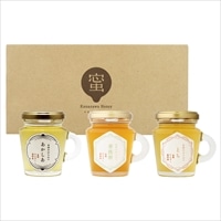 金澤やまぎし養蜂場 国産はちみつ 食べ比べセット〔あかしあ・とち・菩提樹 各130g〕国産はちみつ