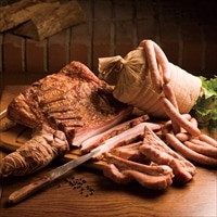 北海道 エーデルワイスファーム ベーコン ソーセージセット〔ベーコンスライス ビアブルスト 他全5種〕おつまみ 肉 おかず【沖縄県・離島 配送不可】