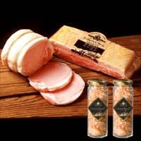 北海道 エーデルワイスファーム ベーコン節 ハムセット〔ベーコン節、ロースハム、ベーコンブロック〕おつまみ 肉 おかず【沖縄県・離島 配送不可】