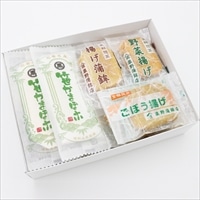 粟野蒲鉾 笹かまぼこ 揚げかまぼこ 詰め合わせ ギフトセット〔笹かまぼこ、揚げ蒲鉾3種 各約50g〕笹蒲鉾 揚げ蒲鉾