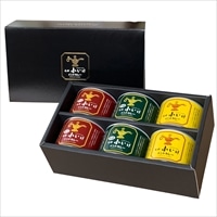 元祖小いけ インドカレー 缶詰 食べ比べ ギフトセット〔オリジナル・中辛・甘口 各200g×2〕カレー缶 保存食