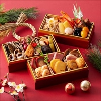 ホテルイタリア軒 和洋中おせち 三段重 二人寿〔約1~2人前(25品目)〕御節料理 お正月【北海道・沖縄県・離島 配送不可】