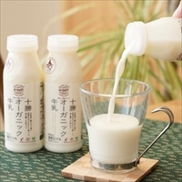 十勝オーガニック牛乳 低温殺菌 グラスフェッド 冷蔵〔200ml×6〕牛乳 国産