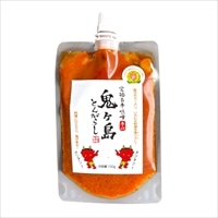 辛みそ 鬼ヶ島とんがらし 辛口 パウチ〔100g×2〕調味料 辛味噌 ポスト投函便