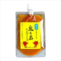 辛みそ 鬼ヶ島とんがらし 甘口 パウチ〔100g×2〕調味料 辛味噌 ポスト投函便