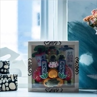 兵庫 エビスシマダ 福升 縁起飾り ギフト〔サイズ:(約)H213×213×68mm〕福升飾り 縁起物