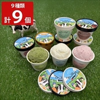 松本牧場 Milly’s 本格ジェラート ギフトセット〔ミルク・バニラ 他全9種 各110ml〕ミリーズ アイス