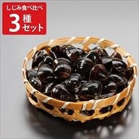 楽市 冷凍しじみ 詰め合わせ 三大産地 食べ比べセット〔十三湖しじみ、涸沼しじみ、宍道湖しじみ〕しじみ 砂抜き済み【沖縄県・離島 配送不可】
