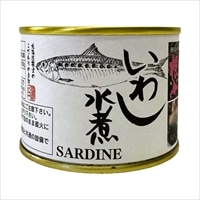 マルユウ 根室七星 北海道産 いわし 水煮 缶詰〔190g(固形量140g)×4〕イワシ水煮缶【沖縄県・離島 配送不可】
