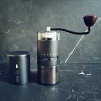 SOLO MILL 01 電動コーヒーミル オプションセット〔サイズ：(約)直径6.5×高さ21cm〕コーヒーグラインダー