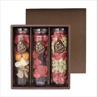 フルコレ フリーズドライ フルーツ 八角瓶 ギフトセット〔レインボー、MIXベリー、イチゴ/キウイ〕ドライフルーツ