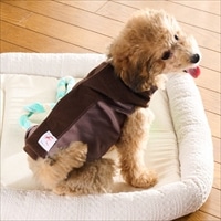 エフズウィッシュ テラペット ぬくぬくウエア 袖なし〔サイズ:SS/S/M/L〕ペット服 防寒 ポスト投函便