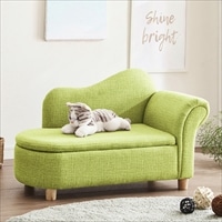 大川リビング ペットソファー クリス〔サイズ:幅80×奥行40×高さ47cm〕ペット用ソファー【沖縄県・離島 配送不可】