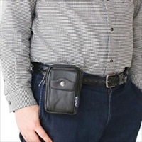 Troy Bros ベルトポーチ 縦型〔本体サイズ:10×15×5cm〕ポーチ メンズ【北海道・沖縄県・離島 配送不可】