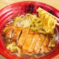 秋田 園食堂 冷凍 肉タンメン〔(麺、スープ、豚ロース肉、タレ)×3〕ラーメン 冷凍