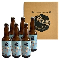 新潟 妻有ビール クラフトビール 豪雪ペールエール〔330ml×6〕ビール 瓶 地ビール