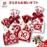 きらきら お祝いプチ キラキラチョコレート ギフト 〔5個入×20〕チョコレート［北海道・沖縄県・離島 配送不可］