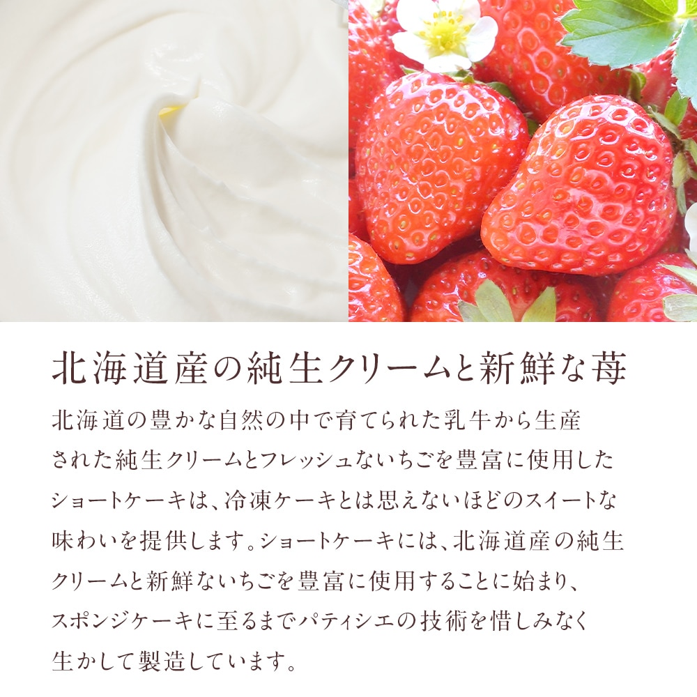 苺のショートケーキバースデー