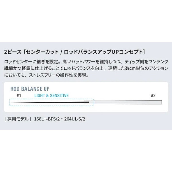 シマノ 22バンタム 168L+BFS 2 【87%OFF!】 - ロッド