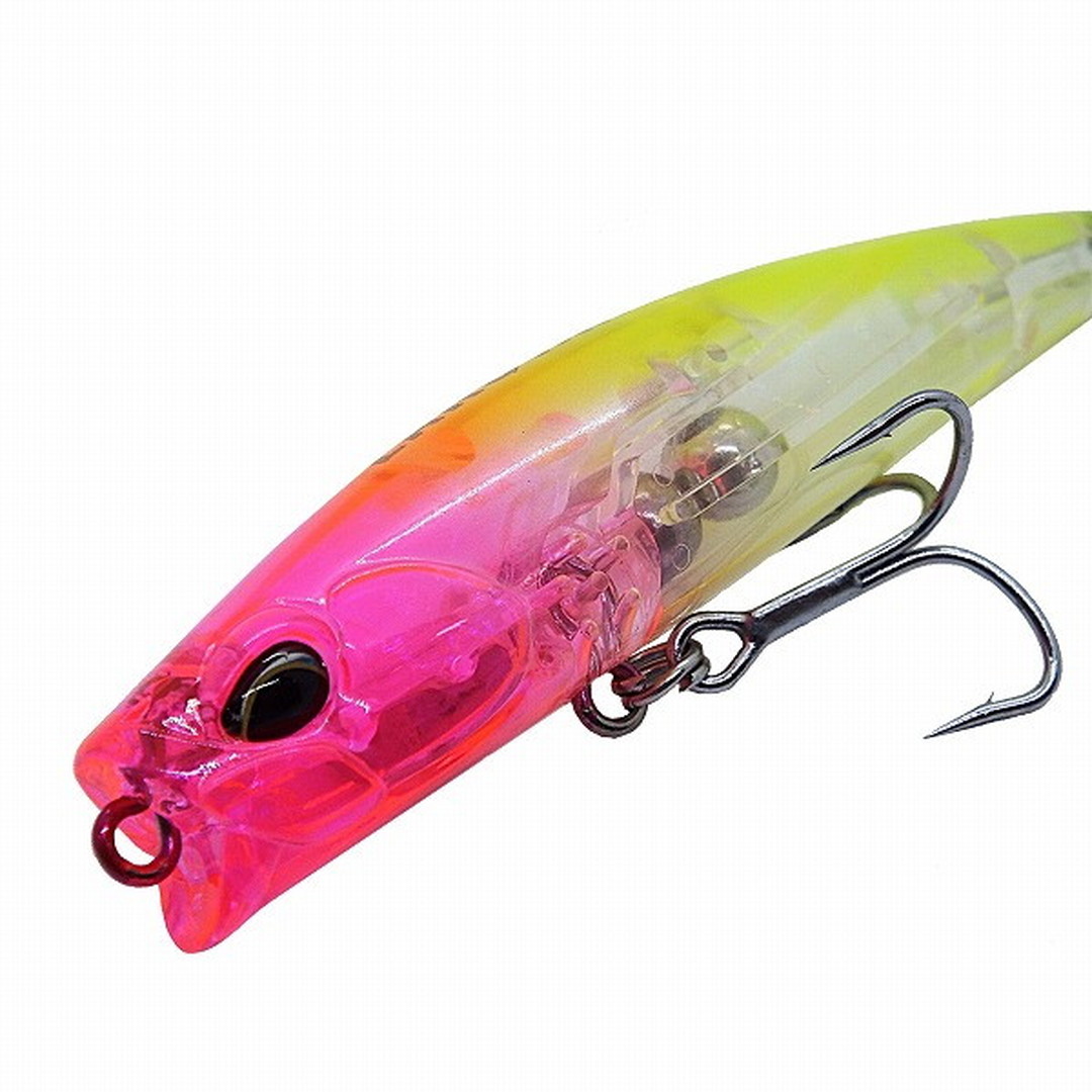 シーバスルアー ダイワ シーバスルアー モアザン シャロースピン74S ケイムラ丸呑み