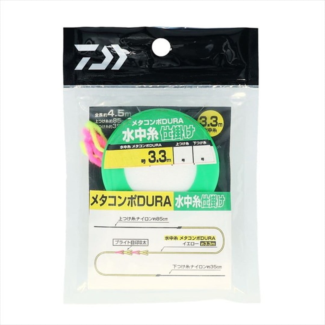 ダイワ メタコンポDURA 水中仕掛ケ 0.05号 鮎仕掛