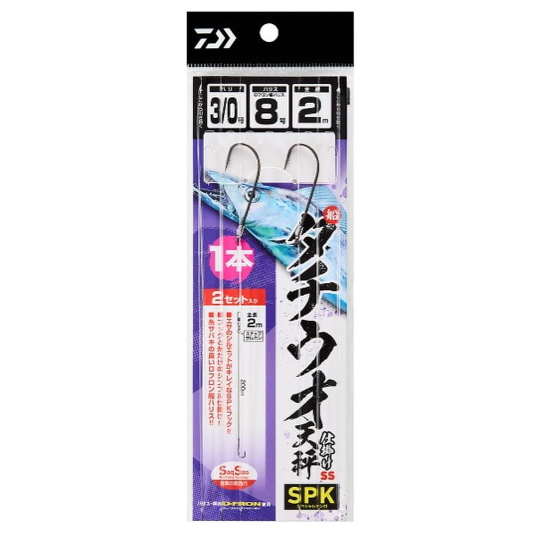 ダイワ 仕掛け 船タチウオ天秤仕掛け SS SPK(スペシャルケン付) 1本 針3/0: 釣具のキャスティング ANA Mall店｜ANA  Mall｜マイルが貯まる・使えるショッピングモール