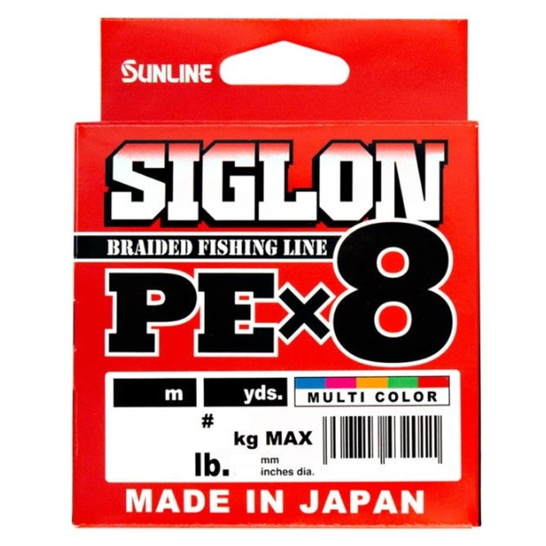 サンライン ライン SIGLON PE (シグロンPE)×8 200m マルチカラー 1.2号 20lb(qh)