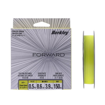 ピュアフィッシングジャパン PEライン フォワード 0.5号 150m フレイムグリーン