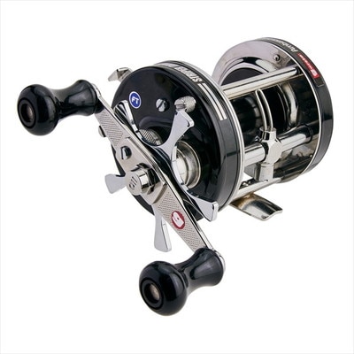 AbuGarcia アブガルシア ベイトリール AMB.6500 Striper Black　（右ハンドル）