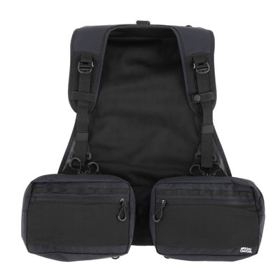 ピュアフィッシングジャパン フィッシングベスト マウンテンストリーム FWフィッシングベスト ブラック フリー