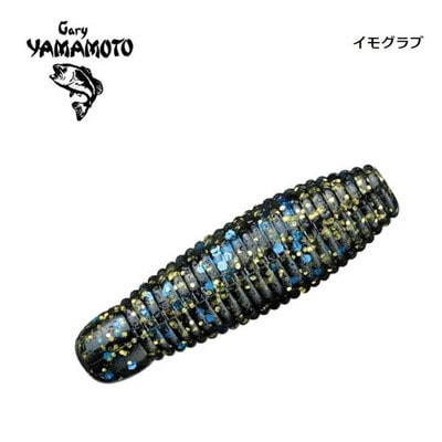 ゲーリーヤマモト ワーム イモ 60 214 ブルーギル(スモーク/ブルー&ブラック&ゴールドフレーク