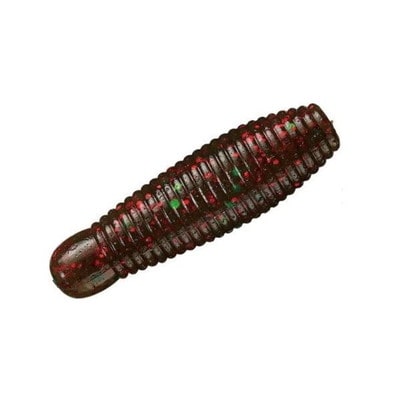 スミス ワーム ゲーリー イモ 30 349.グリーンパンプキン/グリーン&スモールレッドフレーク