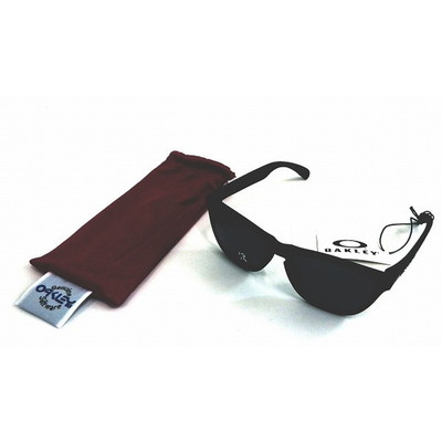 オークリー 偏光グラス フロッグスキン MATTE BLACK Grey