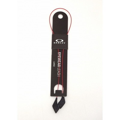 オークリー 偏光グラス LEASH CORD (太イステム対応) Red(レッド)