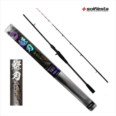 ソルフィエスタ 船竿 魁刃 船太刀魚テンヤ 180 早掛け 船竿
