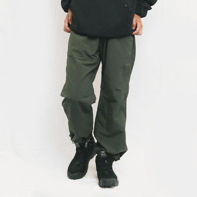 グラミチ ナイロントラックパンツ (NYLON TRACK PANT) キャスティングオリジナルカラー ブラックインク S