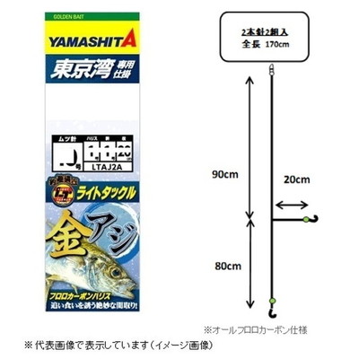 ヤマリア　ライトアジ仕掛　ＬＴＡＪ２Ａ　１０－１－１ 仕掛け