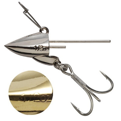 コーモラン Spark HEAD 1/2oz #2 ゴールド ジグヘッド