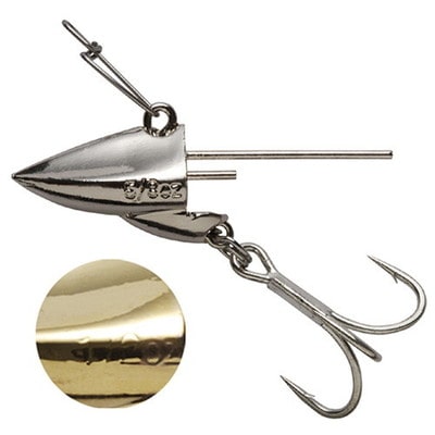 コーモラン Spark HEAD 5/8oz #2 ゴールド ジグヘッド