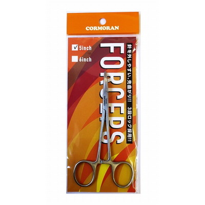 コーモラン フォーセップカーブ 5inch シルバー