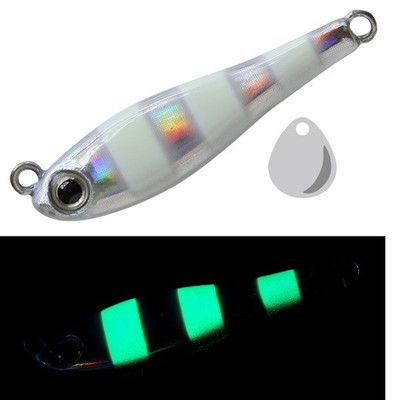 コーモラン シーバスルアー メタルマジック TG 40gS #A75A ゼブラグロー