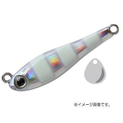 コーモラン シーバスルアー メタルマジック.ショア 50g シングルフック #A75A ゼブラグロー