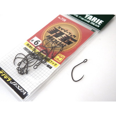 ヤリエ シングルフック 728 AGフック ナノテフ 6号