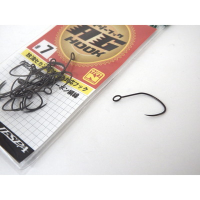 ヤリエ シングルフック エイジーフックナノテフ7号