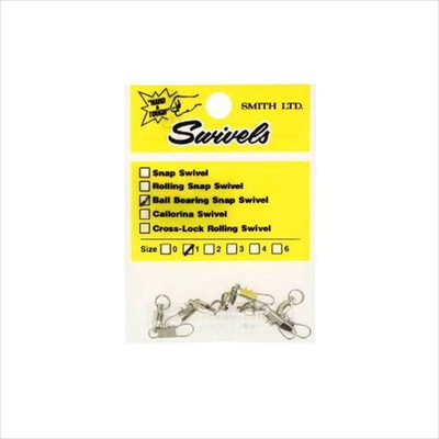 スミス ボールベアリング スイベル #1 スナップ・リング