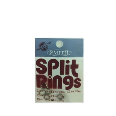 スミス スプリットリング ステンレス #5 スナップ・リング