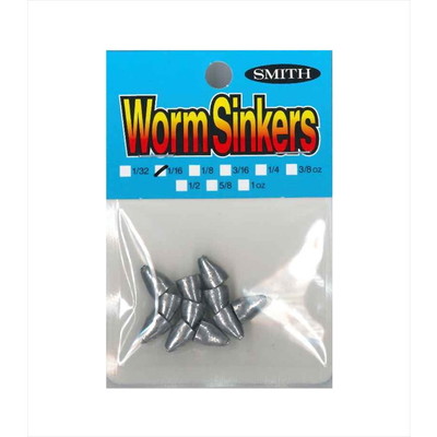 スミス ワームシンカー 1/16oz シンカー